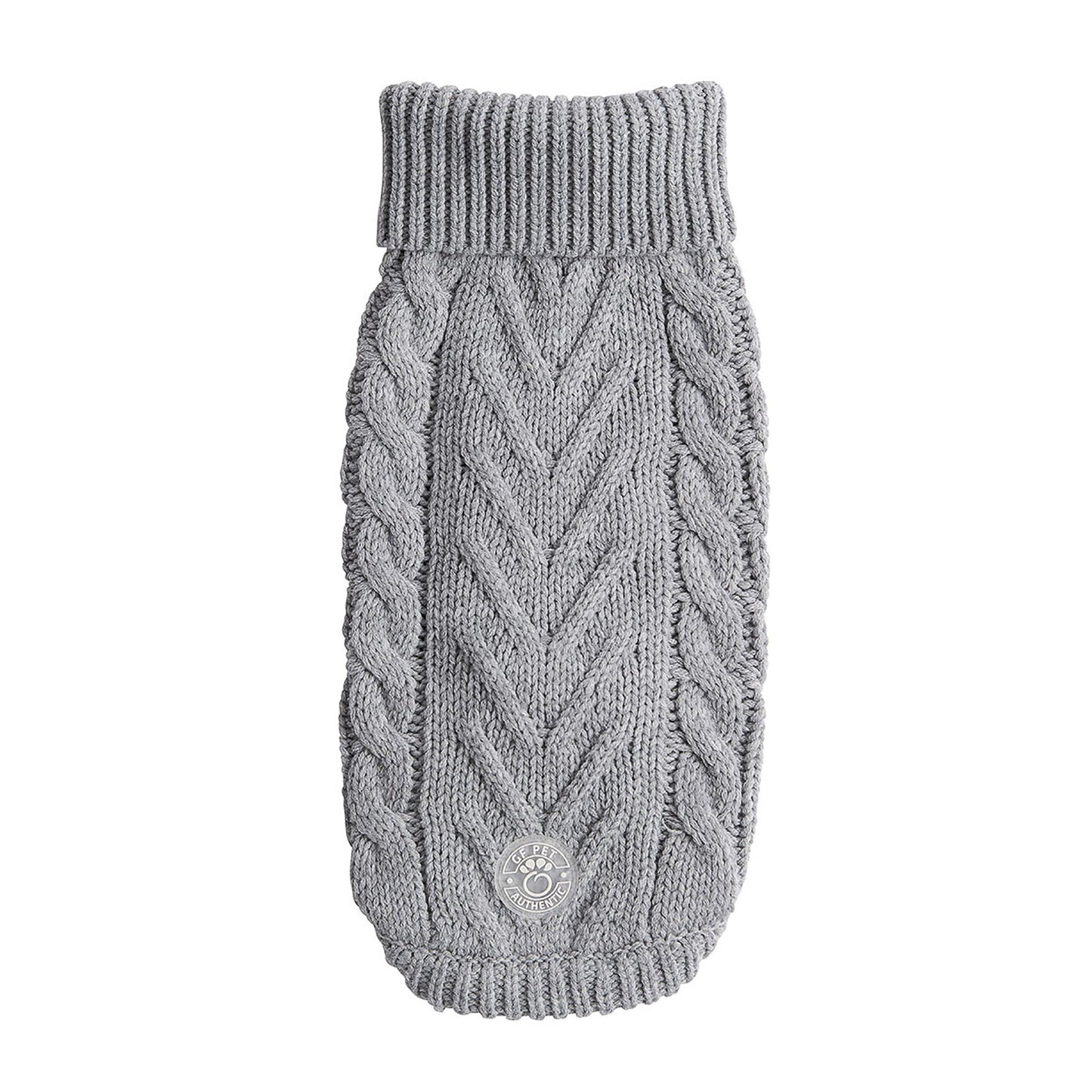 Cozy Canine Turtleneck - GF Pet Gray Chalet Sweater