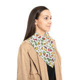 Ethereal Elegance Sheer Scarf – 2023 Summer Fruits