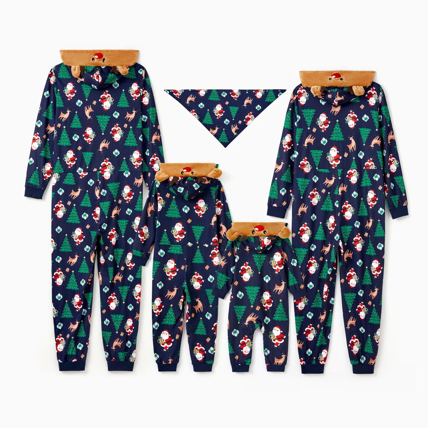 Family Christmas Pajamas with Dog Matching Dog and Owner Pajamas Pet Matching Pajamas