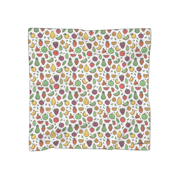 Ethereal Elegance Sheer Scarf – 2023 Summer Fruits