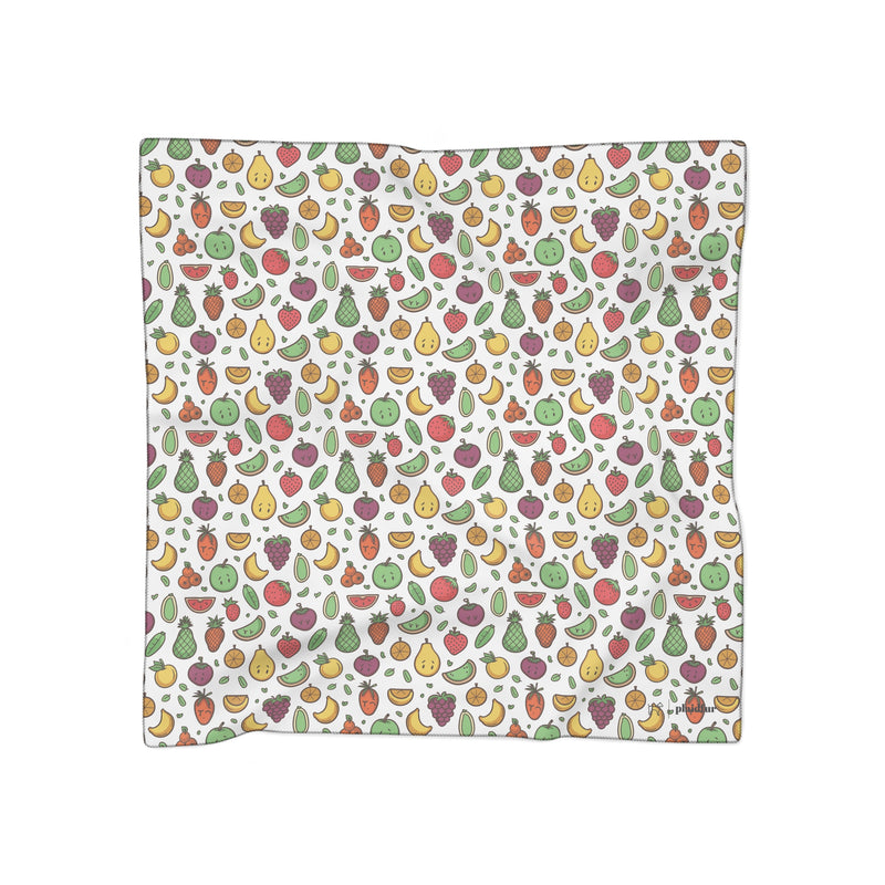 Ethereal Elegance Sheer Scarf – 2023 Summer Fruits