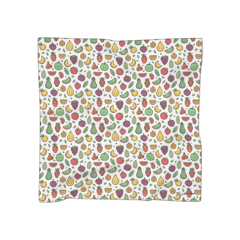 Ethereal Elegance Sheer Scarf – 2023 Summer Fruits