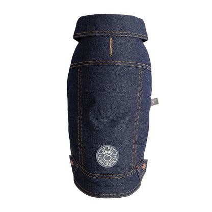 Denim Dominance - GF PET Sherpa-Lined Jacket
