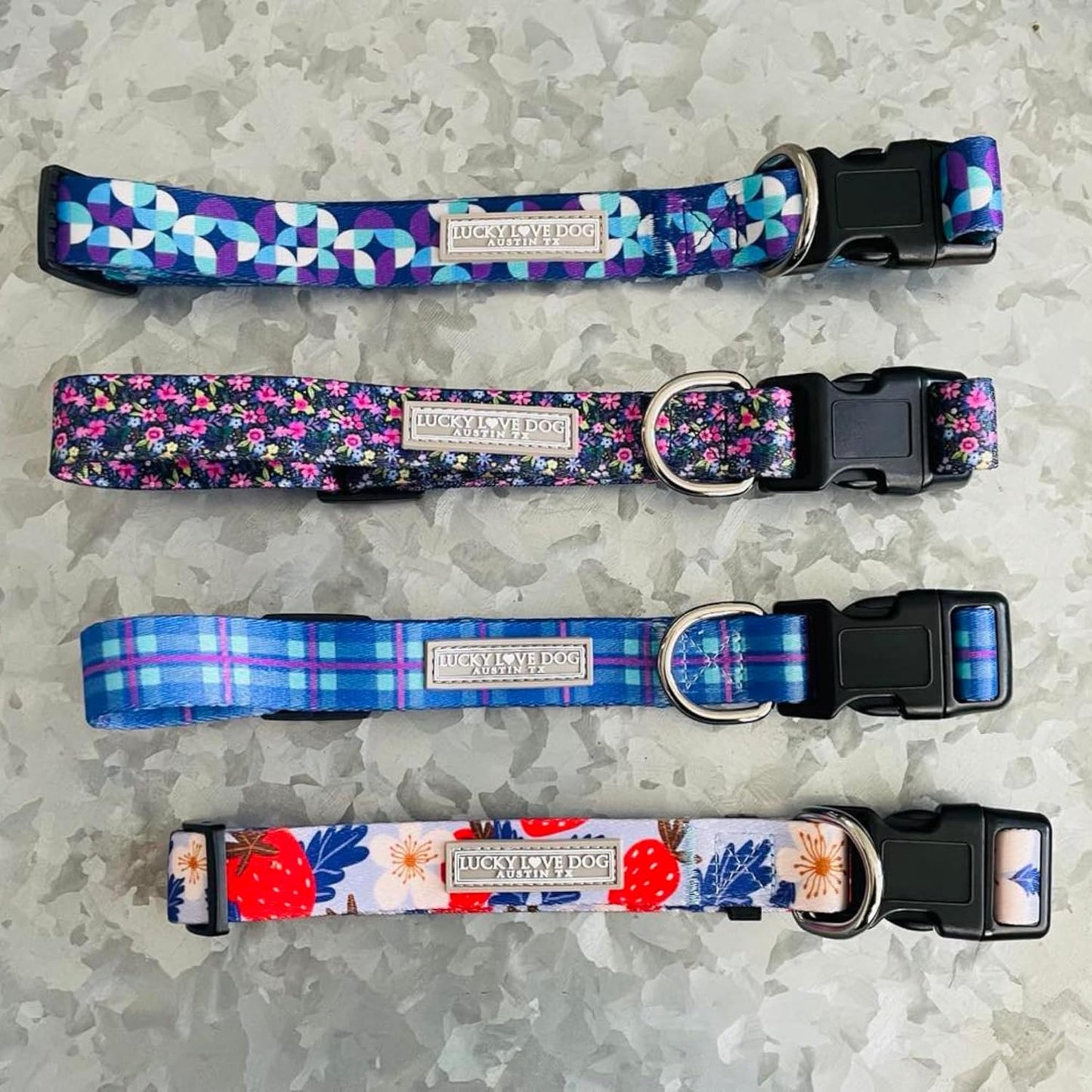 Adjustable dog collar small dogs size guide measurement reference