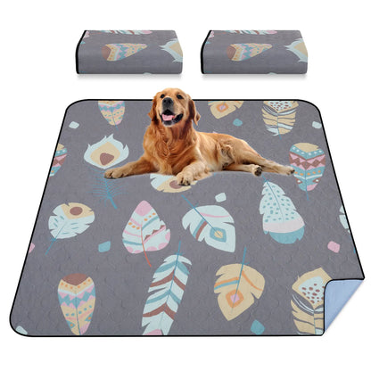 Washable puppy pads waterproof non-slip 18x24 4 pack front view