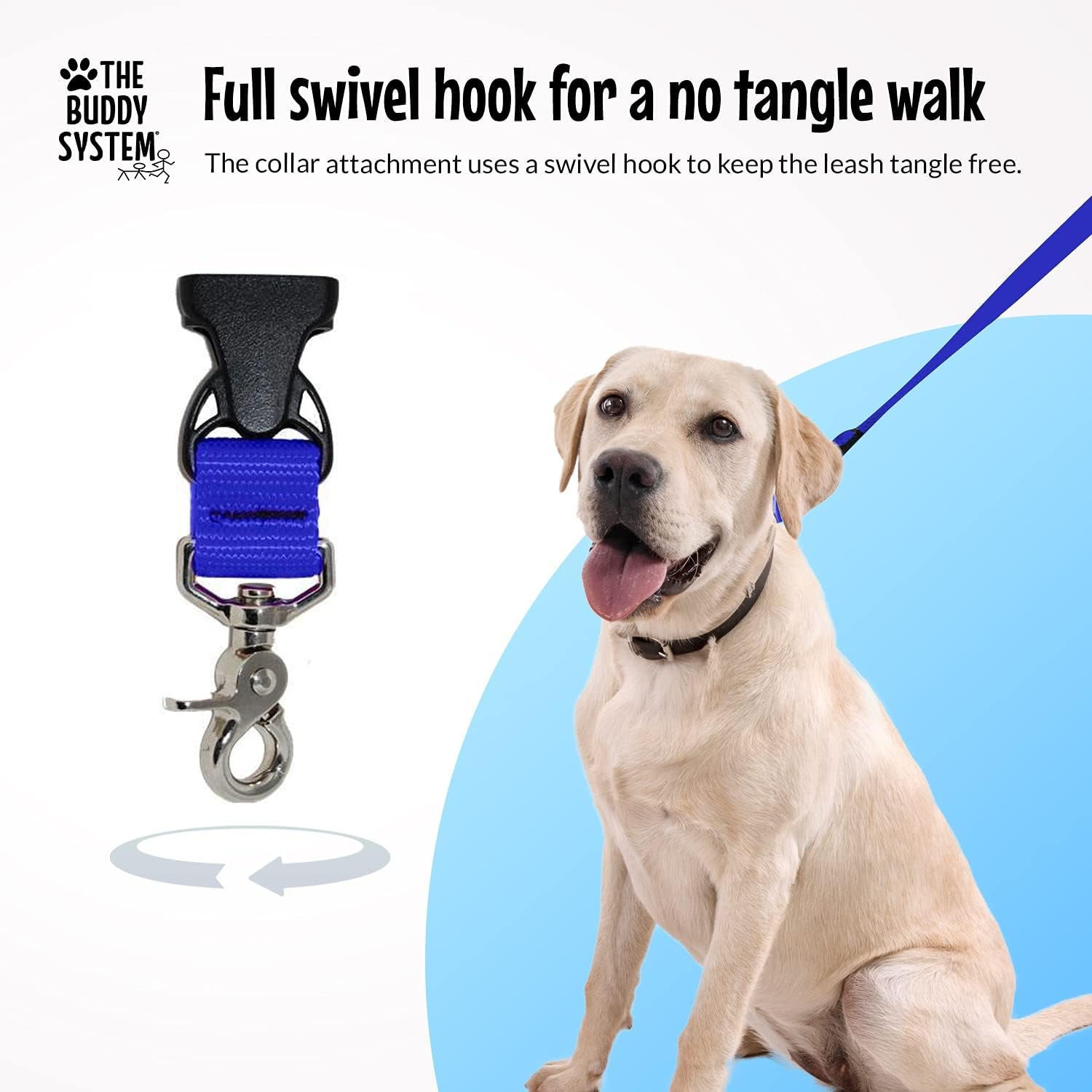 Hands free dog leash for running converted to hand held leash mode
