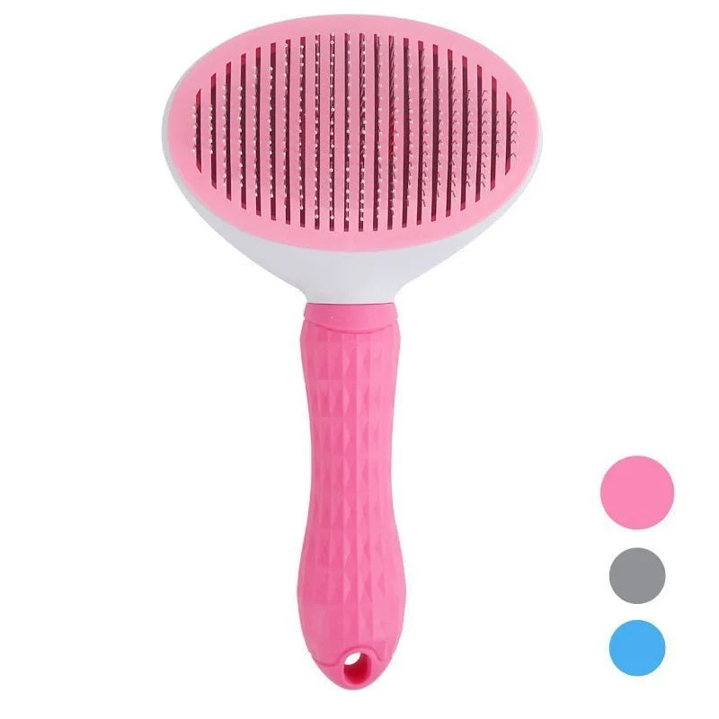 ZEZGI™ Pet Deshedding Comb – Gentle Fur Removal & Massage for Cats & Dogs 🇺🇸