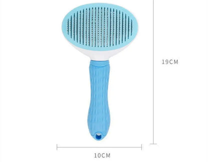ZEZGI™ Pet Deshedding Comb – Gentle Fur Removal & Massage for Cats & Dogs 🇺🇸