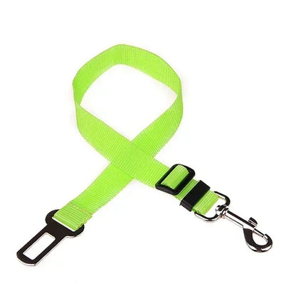 Adjustable Pet Cat Dog Car Seat Belt Pet Seat Vehicle Dog Harness Lead Clip Safety Lever Traction Dog Collars Dogs Accessoires Pets Products