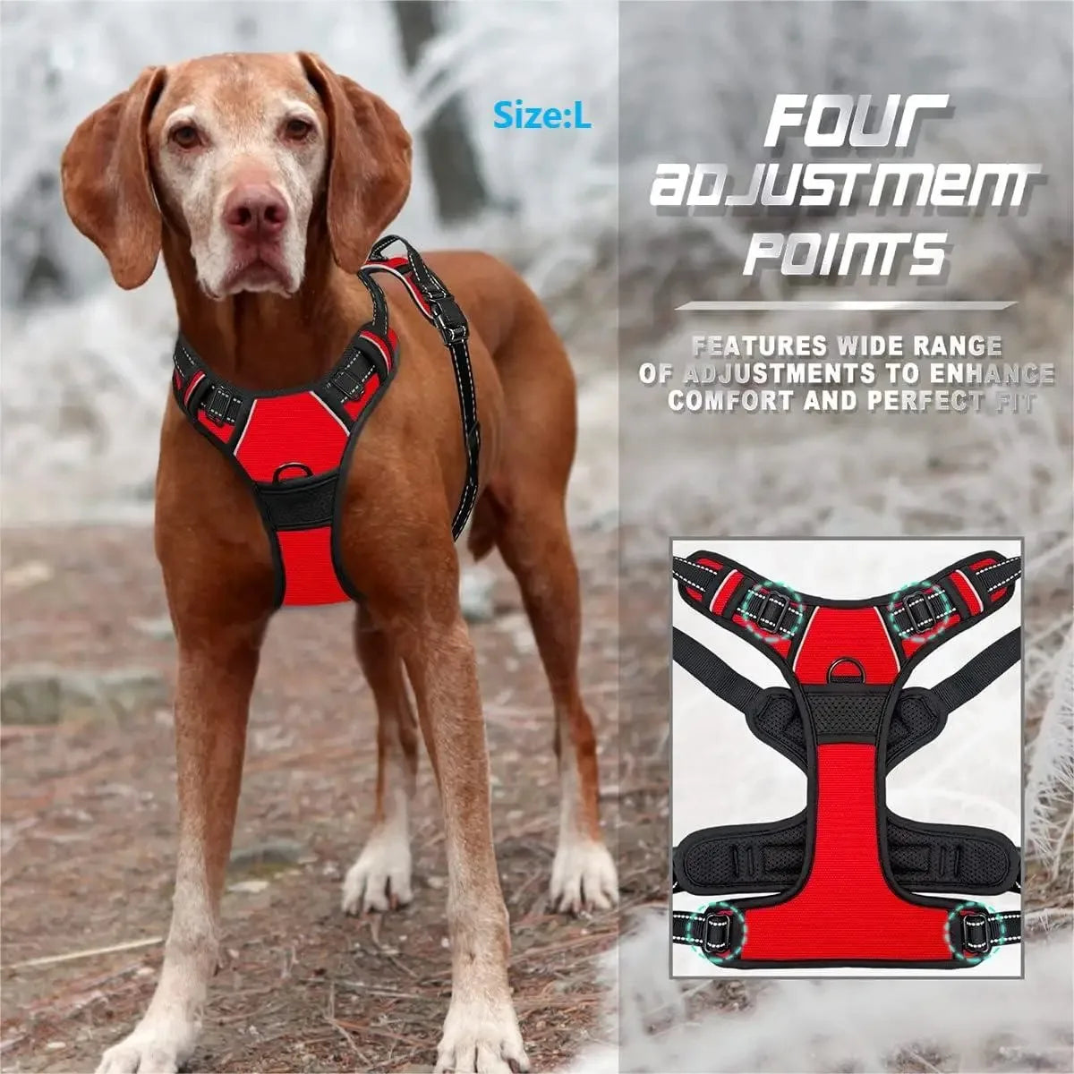 FurencePet™ ClassicWalk: Premium Harness & Leash Set