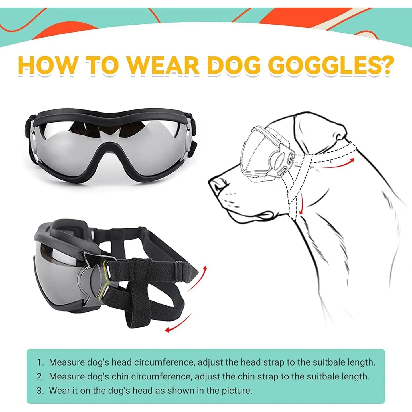 Dog Sun Glasses for Large Dog