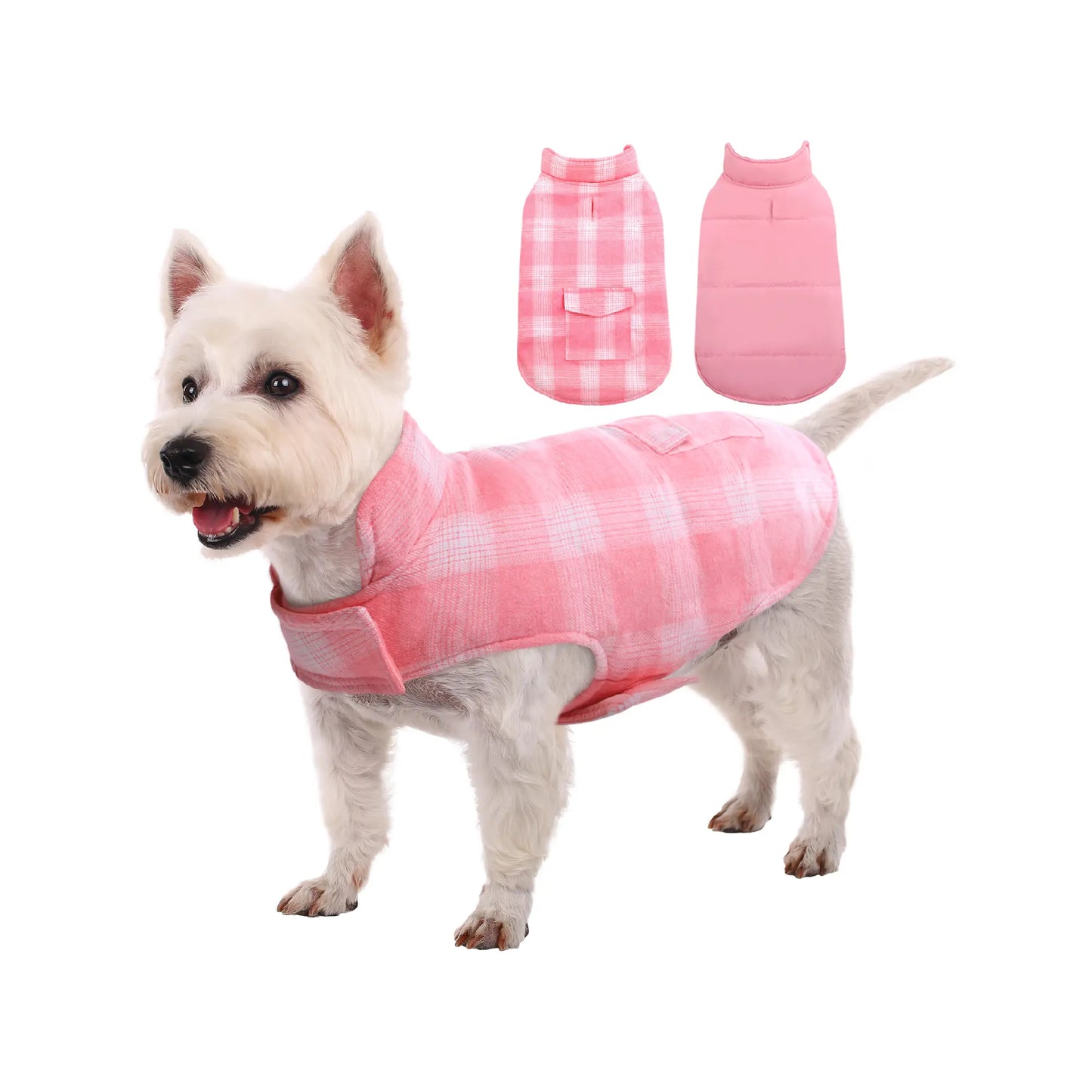 Urban pup dog hoodie red L full body fit on medium breed dog