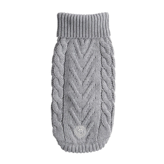 Cozy Canine Turtleneck - GF Pet Gray Chalet Sweater