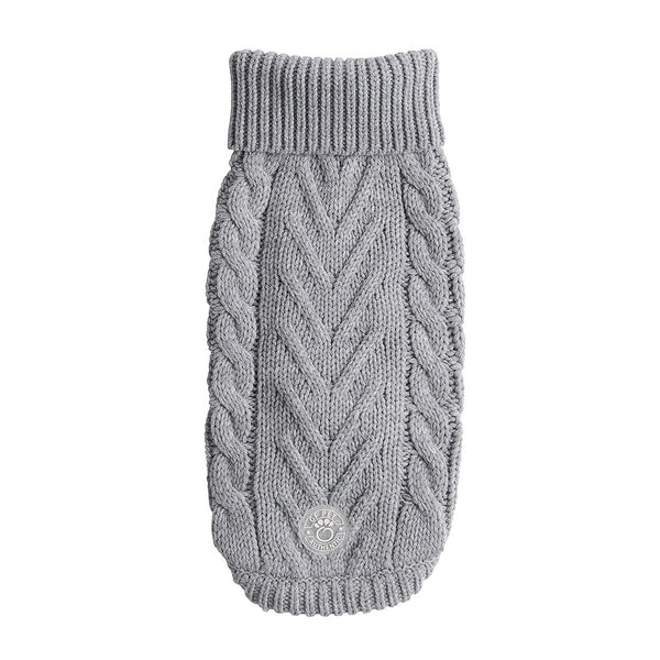 Cozy Canine Turtleneck - GF Pet Gray Chalet Sweater
