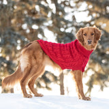 Cozy Canine Turtleneck - GF Pet Red Chalet Sweater