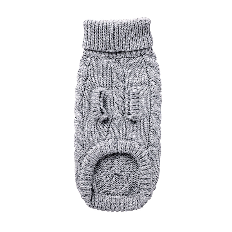 Cozy Canine Turtleneck - GF Pet Gray Chalet Sweater